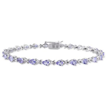 Sofia B. 4 1/3 cttw Tanzanite X-Link Bracelet