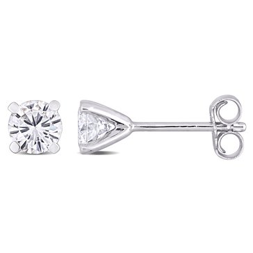 Sofia B. 1 cttw Created Moissanite Solitaire Earrings
