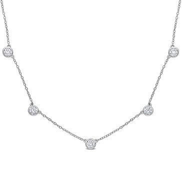 Sofia B. 2 1/4 cttw DEW Created Moissanite Yard Necklace