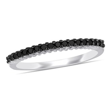 Sofia B. 1/5 cttw Black Diamond Anniversary Ring