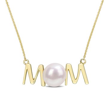 Sofia B. Freshwater Cultured Pearl MOM Pendant