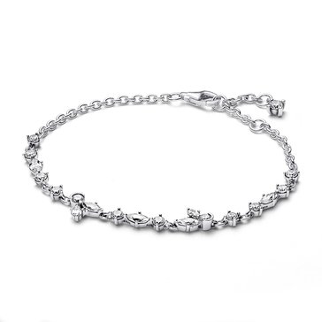 Pandora Sparkling Herbarium Cluster Chain Bracelet