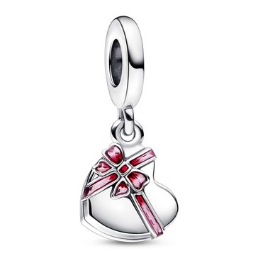 Pandora Openable Heart Chocolate Gift Box Dangle Charm
