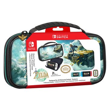 Game Traveler Deluxe Zelda Tears of the Kingdom Travel Case for Nintendo Switch