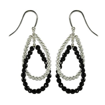 Imperial Black Onyx Brilliance Bead Earrings