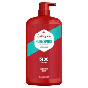 Old Spice High Endurance Pure Sport Scent Body Wash 30 Oz