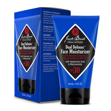 Jack Black Dual Defense Face Moisturizer Mineral Sunscreen SPF 30
