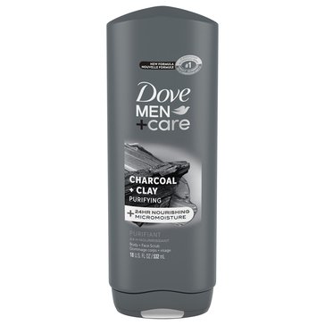 Dove Men+Care Charcoal and Clay Body Wash 18oz