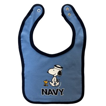 Third Street Sportswear Infant CPT Snoopy Happy Sailor Bib