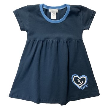 Third Street Sportswear Girls Anchor Heart Dress