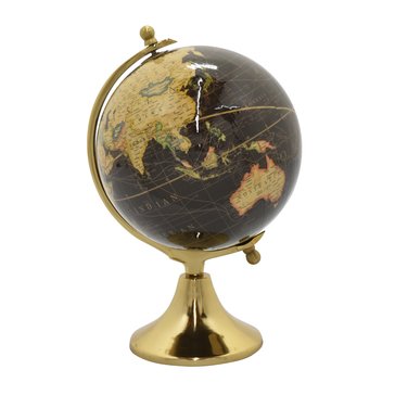 Three Hands Metal Globe
