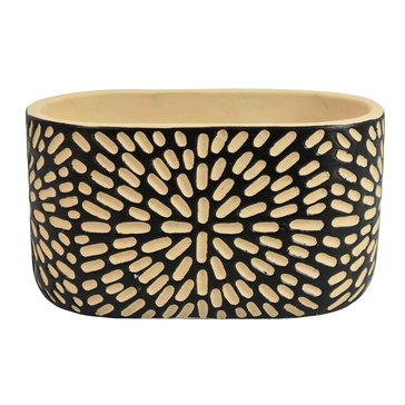 Three Hands Spotted Resin Planter