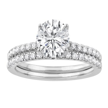 Evolv. Lab Grown 2 cttw Diamond Bridal Set