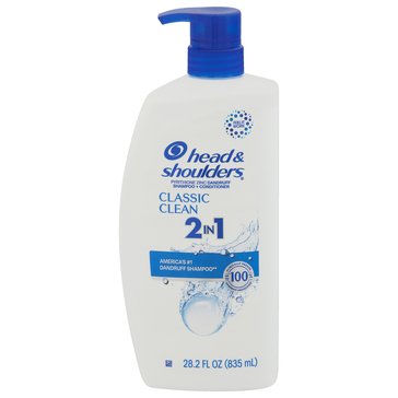 Head & Shoulders Classic Clean 2-in-1 Dandruff Shampoo 28.2oz
