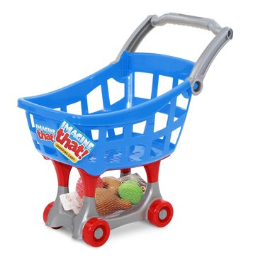 Imagine That Toys 10-Piece Shopping Cart Playset