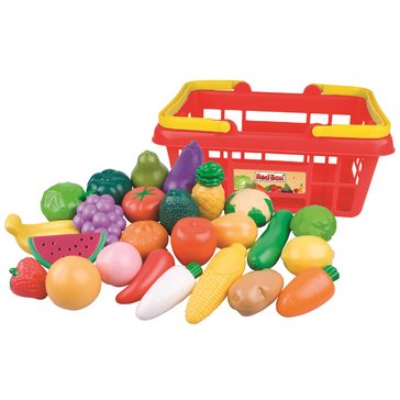 HKS Global Resources Fruit and Vegetable 25-Piece Basket Playset