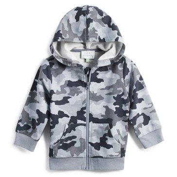 Wanderling Baby Boys' Soft Camo Hooded Jacket