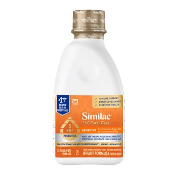 Similac 360 Total Care Sensitive Infant Formula Ready to Drink