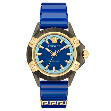 Versace Men's Icon Active Silicone Strap Watch