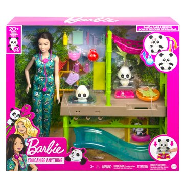 Barbie Panda Care and Rescue Playset