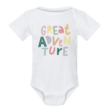 Wanderling Baby Girls' Great Adventure Onesie