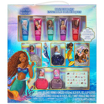 TownleyGirl Disney Princess 11 Piece Lip and Nail Cosmetic Set