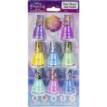 TownleyGirl Disney Princess 8 Pack Nail Polish Set