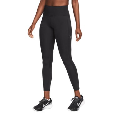 Nike Women's DriFit Mid-Rise Swoosh 7/8 Tights