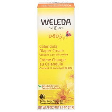 Weleda Baby Calendula Diaper Cream with Zinc Oxide