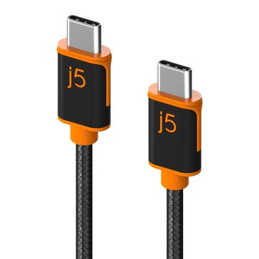j5create 6' USB-C to USB-C 60W Sync and Charge cable