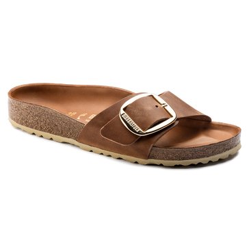 Birkenstock Women's Madrid Big Buckle Oiled Leather Sandal