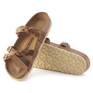 Birkenstock Women's Franca Braid Oiled Leather Sandal