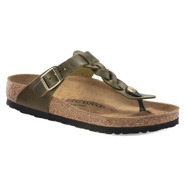 Birkenstock Women's Gizeh Braid Oiled Leather Sandal