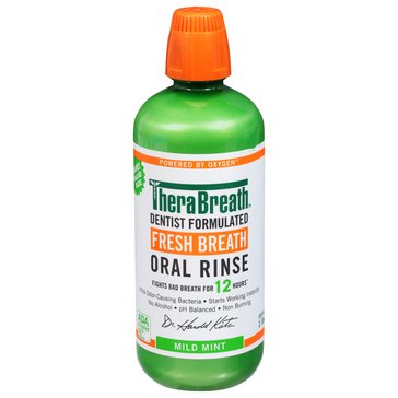 TheraBreath Mild Mint Fresh Breath Oral Rinse