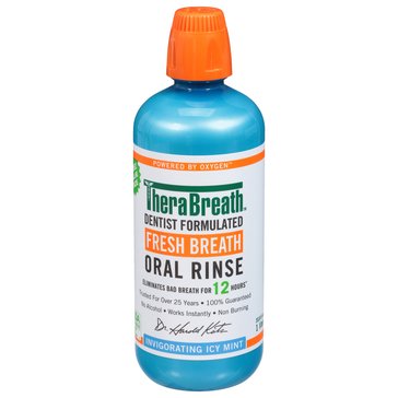 TheraBreath Icy Mint Fresh Breath Oral Rinse