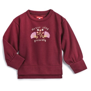  Liberty & Valor Little Girls' Crew Neck Fleece Shirt