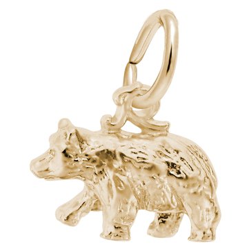 Rembrandt Charms Small Black Bear Charm