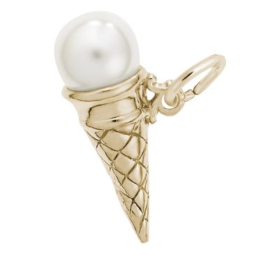 Rembrandt Charms Ice Cream Cone Charm