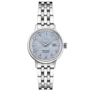 Seiko Women's Presage Sterling Silver Automatic Watch