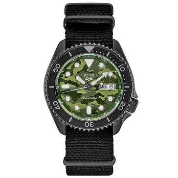 Seiko Men's 5 Sports Automatic Camo Dial Watch