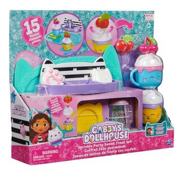 Gabbys Dollhouse Sprinkle Party Playset