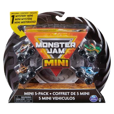 Monster Jam Mini 5-Pack 03 Vehicles