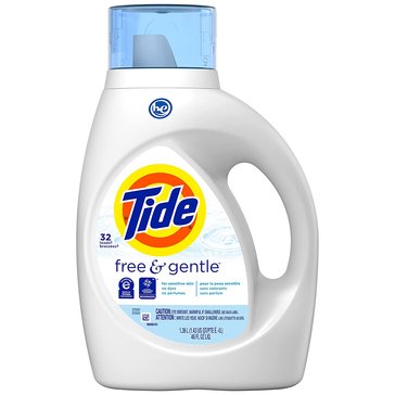 Tide Free and Gentle Liquid Laundry Detergent