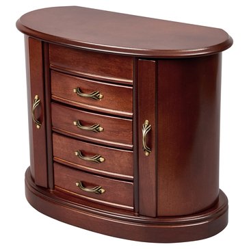 Mele and Co Heloise Wooden Jewelry Box