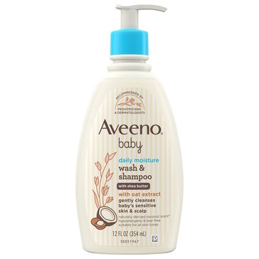 Aveeno Baby Daily Wash and Shampoo with Shea Butter