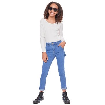 YMI Big Girls' Carpenter Jeans