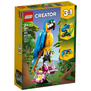 LEGO Creator Exotic Parrot Building Set 31136