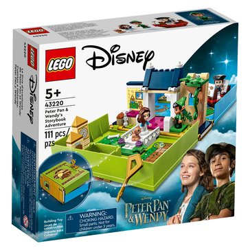 LEGO Disney Peter Pan Wendys Storybook Adventure Building Set 43220