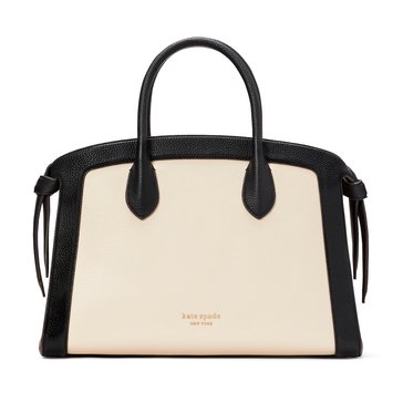 Kate Spade New York Knott Colorblocked Leather Large Zip Top Satchel