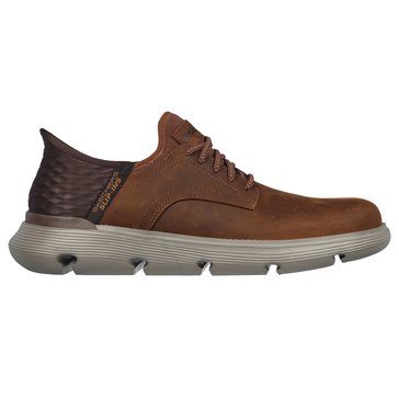 Skechers Men's Garza Plain Toe Lace Up Shoe